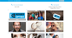 Desktop Screenshot of keiseroptiek.nl